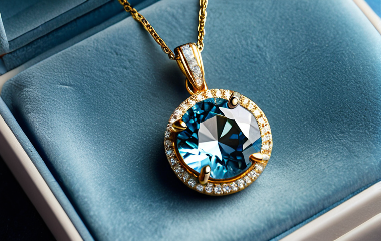 세라믹 재료 선택 가이드 - Ceramic Jewelry**

A delicate zirconia pendant necklace, displayed on a velvet cushion, safe for wor...